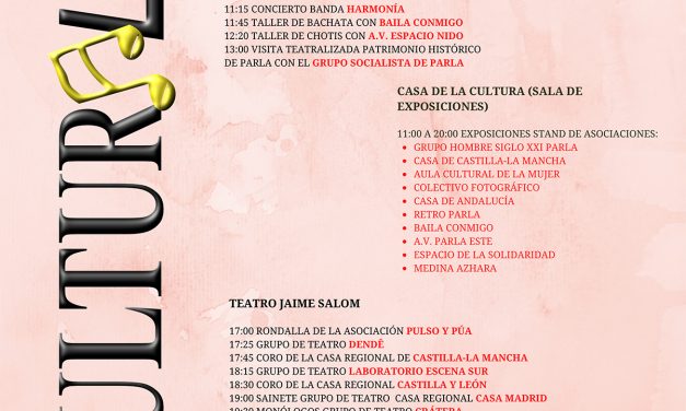 Programación Fiestas del Agua