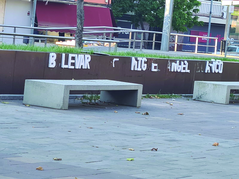 Aparece vandalizado el homenaje a Miguel Ángel Blanco